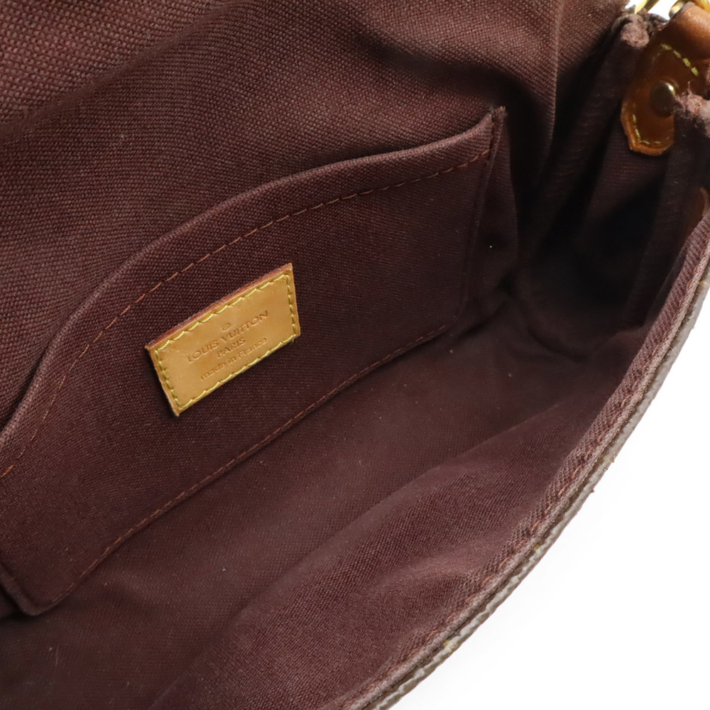 LOUIS VUITTON Authentic Brown Monogram Shoulder Bag - Picture 9 of 10
